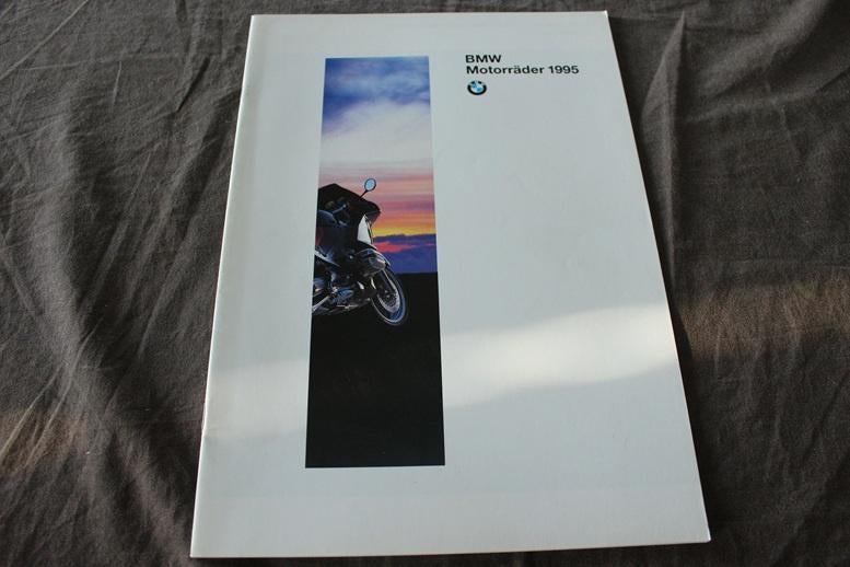 BMW Motorräder 1995 brochure folder R850 1100 K75 K1100 F650, Motoren, Handleidingen en Instructieboekjes, Ophalen of Verzenden