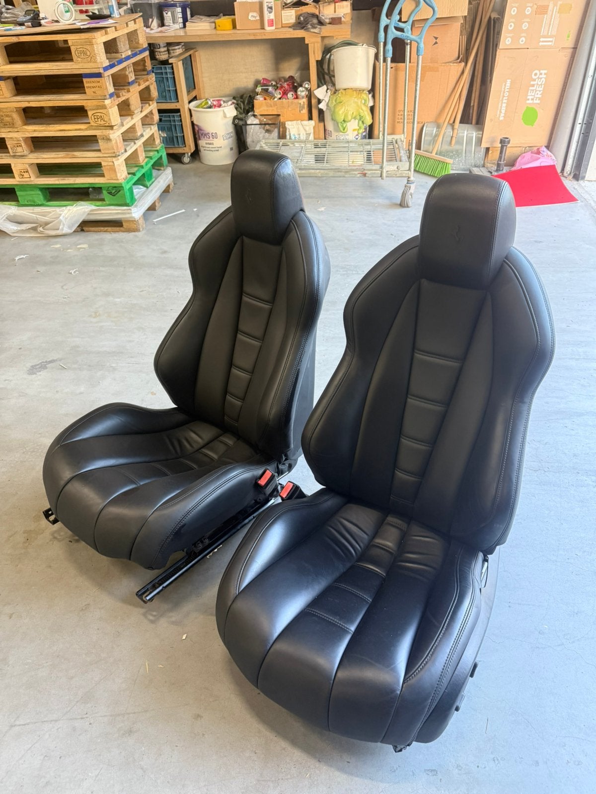 Ferarri 458 stoelen, Auto-onderdelen, Ophalen, Gebruikt, Ferrari