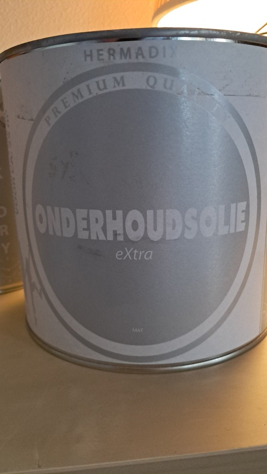 Hermadix Onderhoudsolie Extra Mat 3 x 2.5L, Doe-het-zelf en Verbouw, Verf, Beits en Lak, Ophalen of Verzenden, Nieuw, Wit, Beits