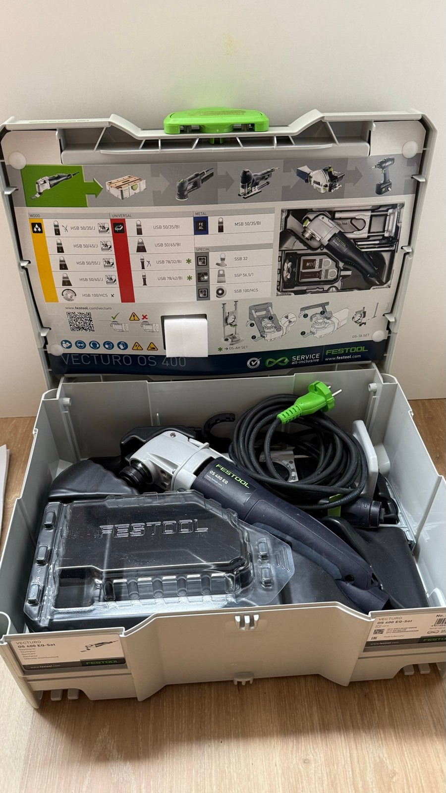 Festool Multitool OS 400 E Set - VECTURO Oscillerende Zaag, Doe-het-zelf en Verbouw, Ophalen, Zo goed als nieuw, Multitool, Festool