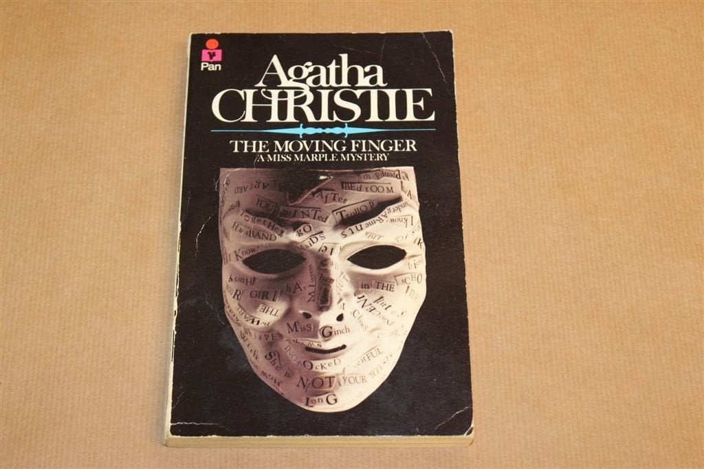 Moving Finger — Agatha Christie, Miss Marple Vintage 1951, Ophalen of Verzenden, Gelezen