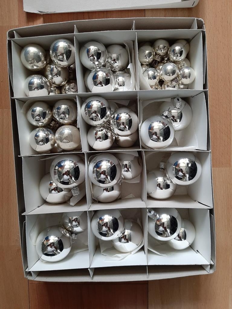 Kerstballen, Diversen, Ophalen of Verzenden, Gebruikt