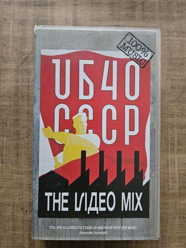 UB40 - CCCP the Video Mix [VHS, 1987], Gebruikt, Alle leeftijden, Muziek en Concerten, Ophalen of Verzenden