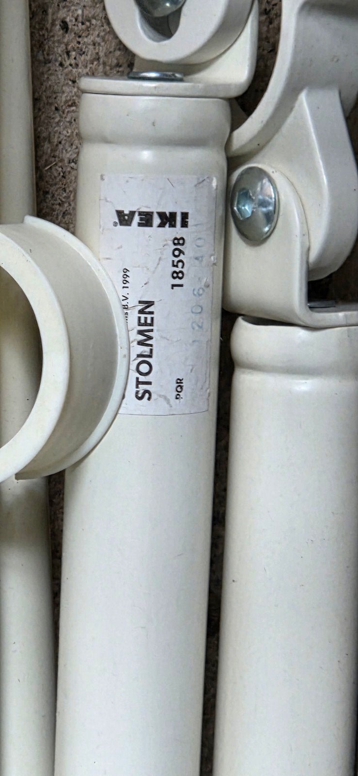 IKEA Stolmen palen - kledingkast systeem, Ophalen, Gebruikt