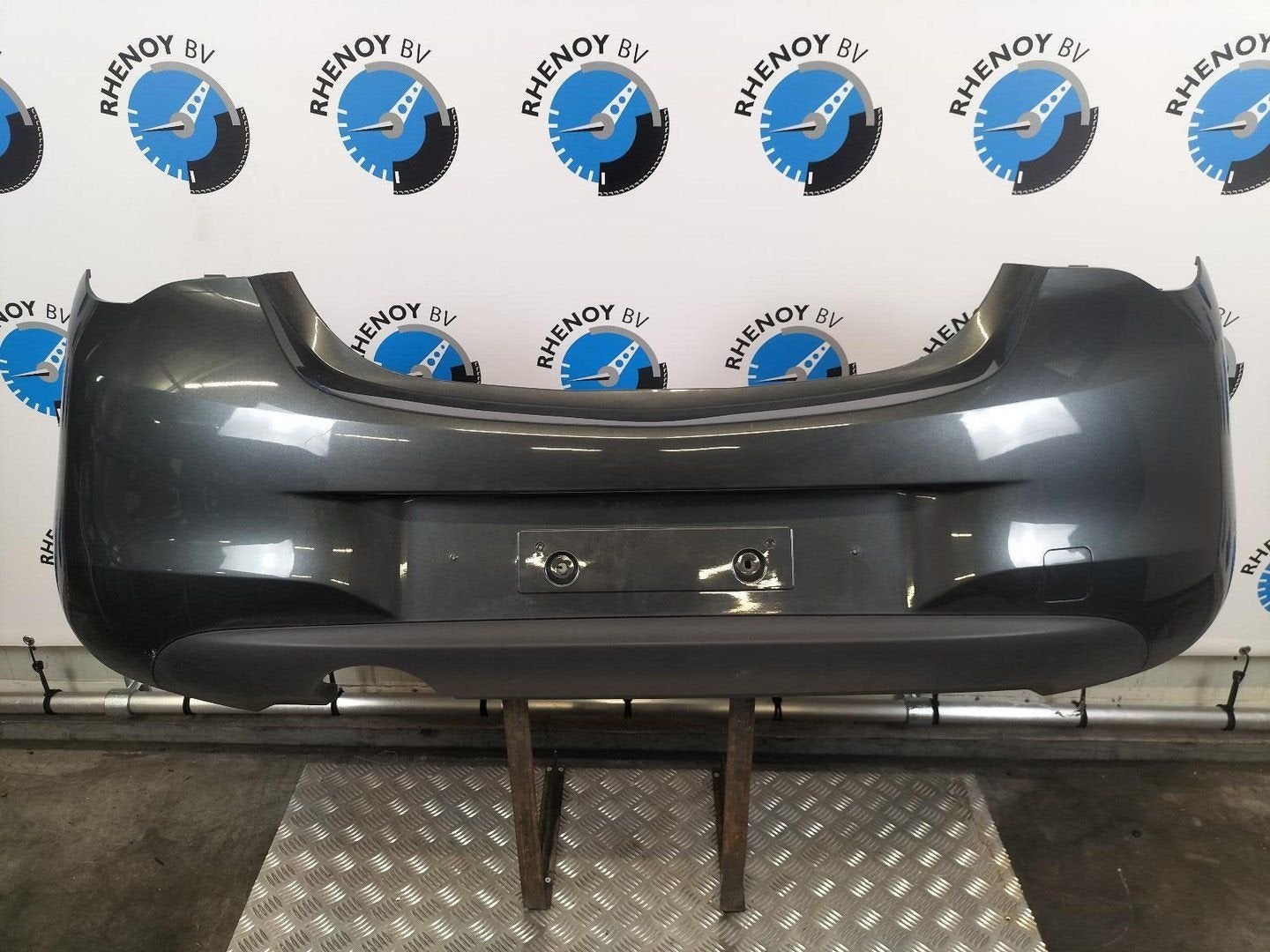 OPEL CORSA 1.4 Innovation BUMPER ACHTER 2017, Gebruikt, Ophalen of Verzenden, Stiba lid, Achter