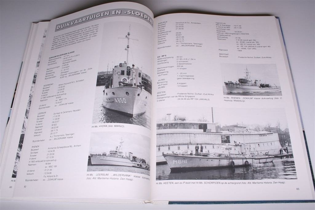 Schepen Koninklijke Marine [1945-heden] Veel foto\'s — Boek, Verzamelen, Scheepvaart, N.v.t., N.v.t., Ophalen of Verzenden, Zo goed als nieuw