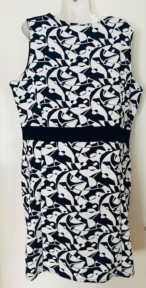 Paprika jurk maat 46/48[v], Blauw, Maat 46/48 (XL) of groter, Ophalen of Verzenden, Zo goed als nieuw