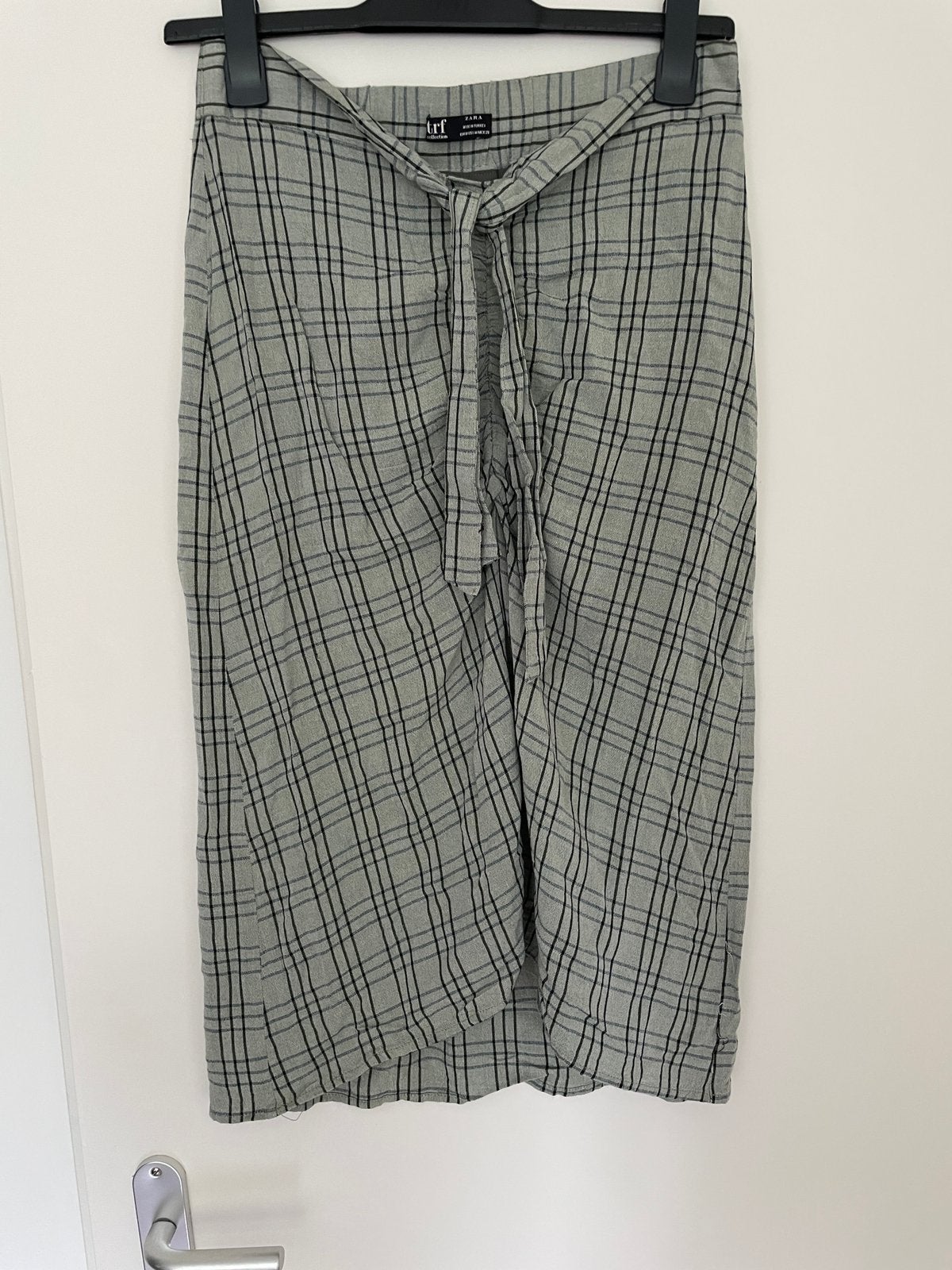 Mintkleur pareo rok van Zara maat M, Kleding | Dames, Rokken, Maat 38/40 (M), Ophalen of Verzenden, Zo goed als nieuw, Knielengte