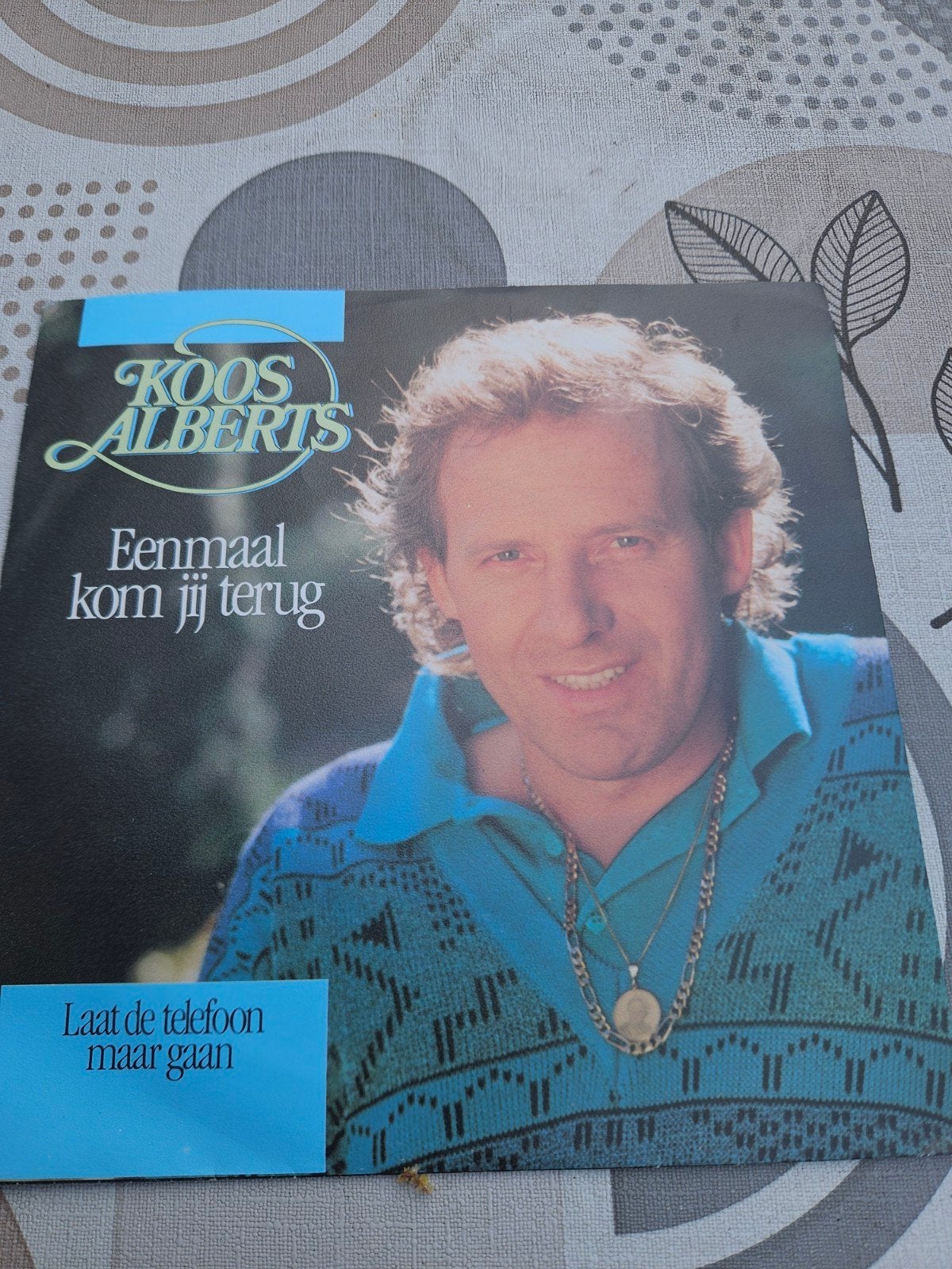 Koos Alberts - Eenmaal kom jij terug / Laat de telefoon maar, Gebruikt, Originele persing, 7 inch, Ophalen of Verzenden