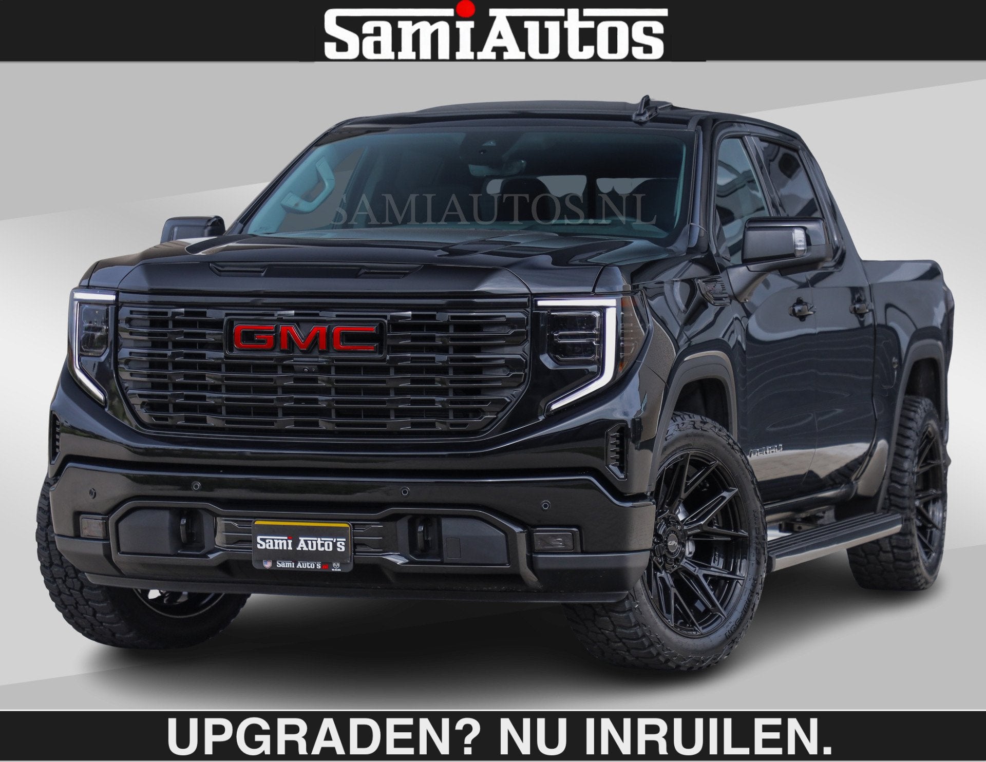 GMC Sierra BLACK OPS DENALI 6.2 V8 426PK Full Option | €84, Auto's, Automaat, Dealer onderhouden, Met garantie (alle), 426 pk