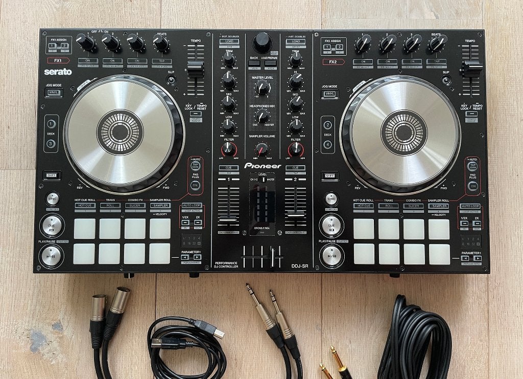 Pioneer DDJ-SR Controller • Serato DJ Pro • incl. Pro Kabels, Ophalen of Verzenden, Zo goed als nieuw, Dj-set, Pioneer