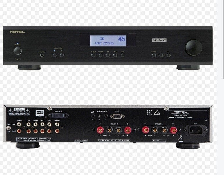 Rotel versterker nieuw, Nieuw, 60 tot 120 watt, Stereo, Ophalen