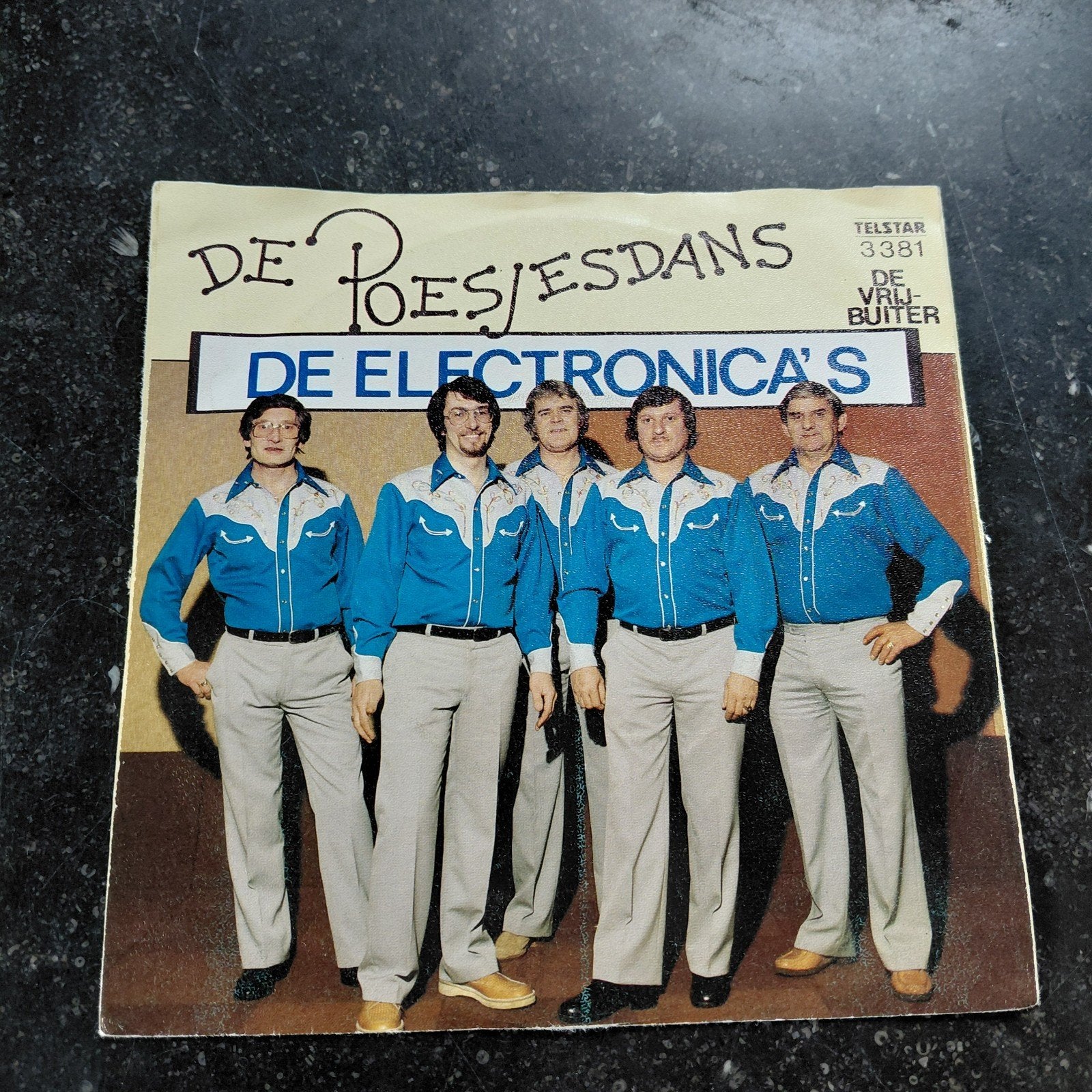 De Electronica's - De Poesjesdans/ De Vrijbuiter (Vinyl Sing, Cd's en Dvd's, Gebruikt, 7 inch, Ophalen of Verzenden, EP