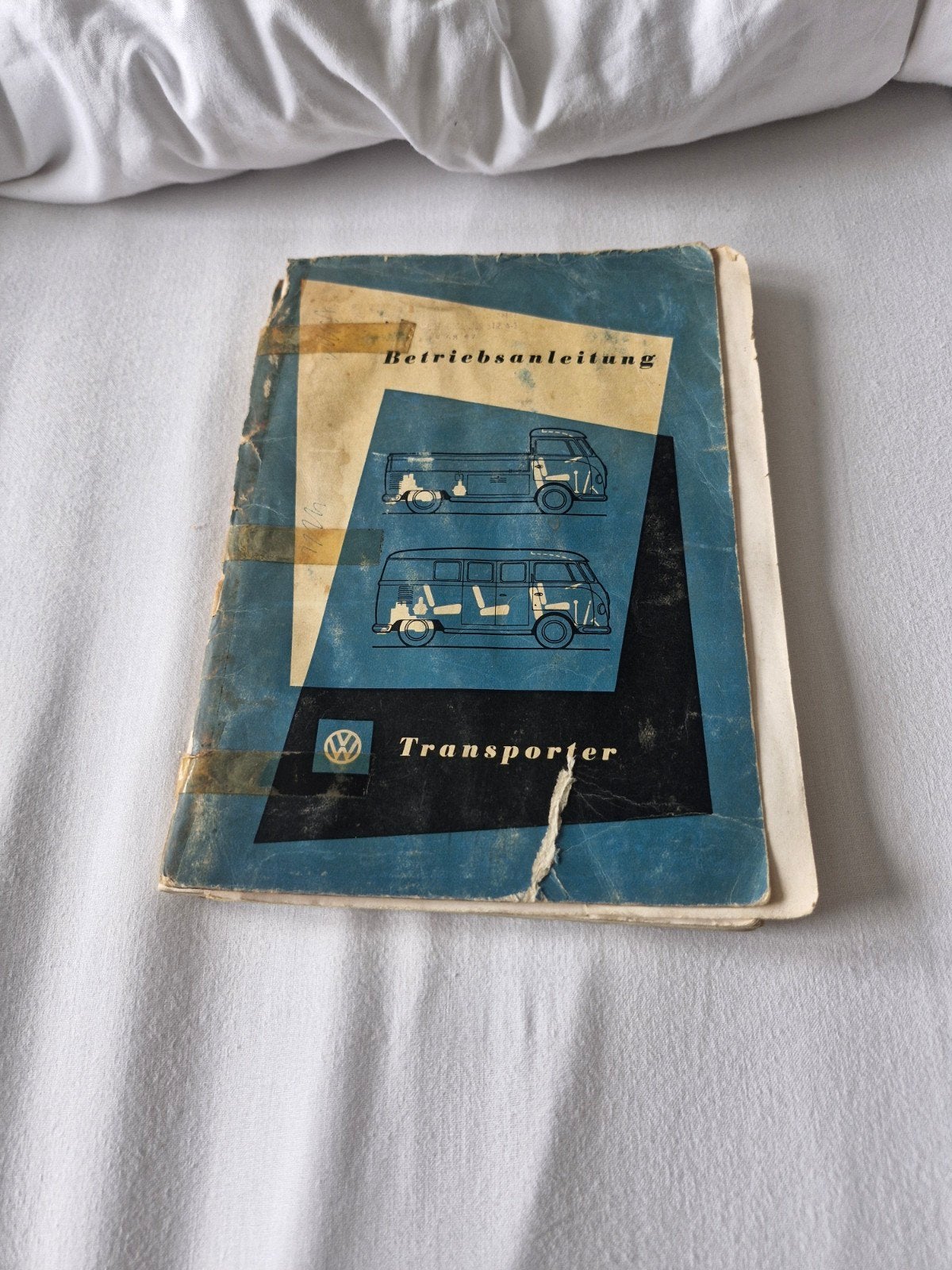 Zeldzame VW Transporter Handleiding - Maart 1953, Ophalen of Verzenden