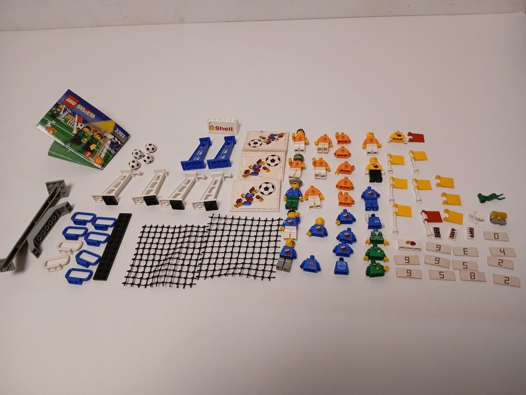 Shell wk promotiesets onderdelen sets 3303, 3309 en 3311, Kinderen en Baby's, Speelgoed | Duplo en Lego, Ophalen of Verzenden
