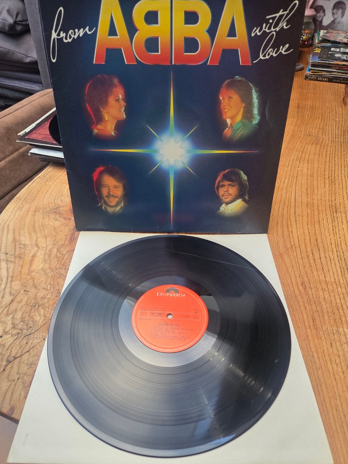 ABBA - From ABBA with Love LP (Polydor), Cd's en Dvd's, Vinyl | Pop, LP, Gebruikt, Pop, Ophalen of Verzenden