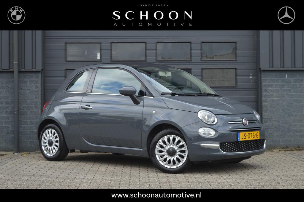 Fiat 500C 0.9 TwinAir Turbo Lounge | ORG NL | (bj 2016), Stof, Gebruikt, Origineel Nederlands, Bedrijf