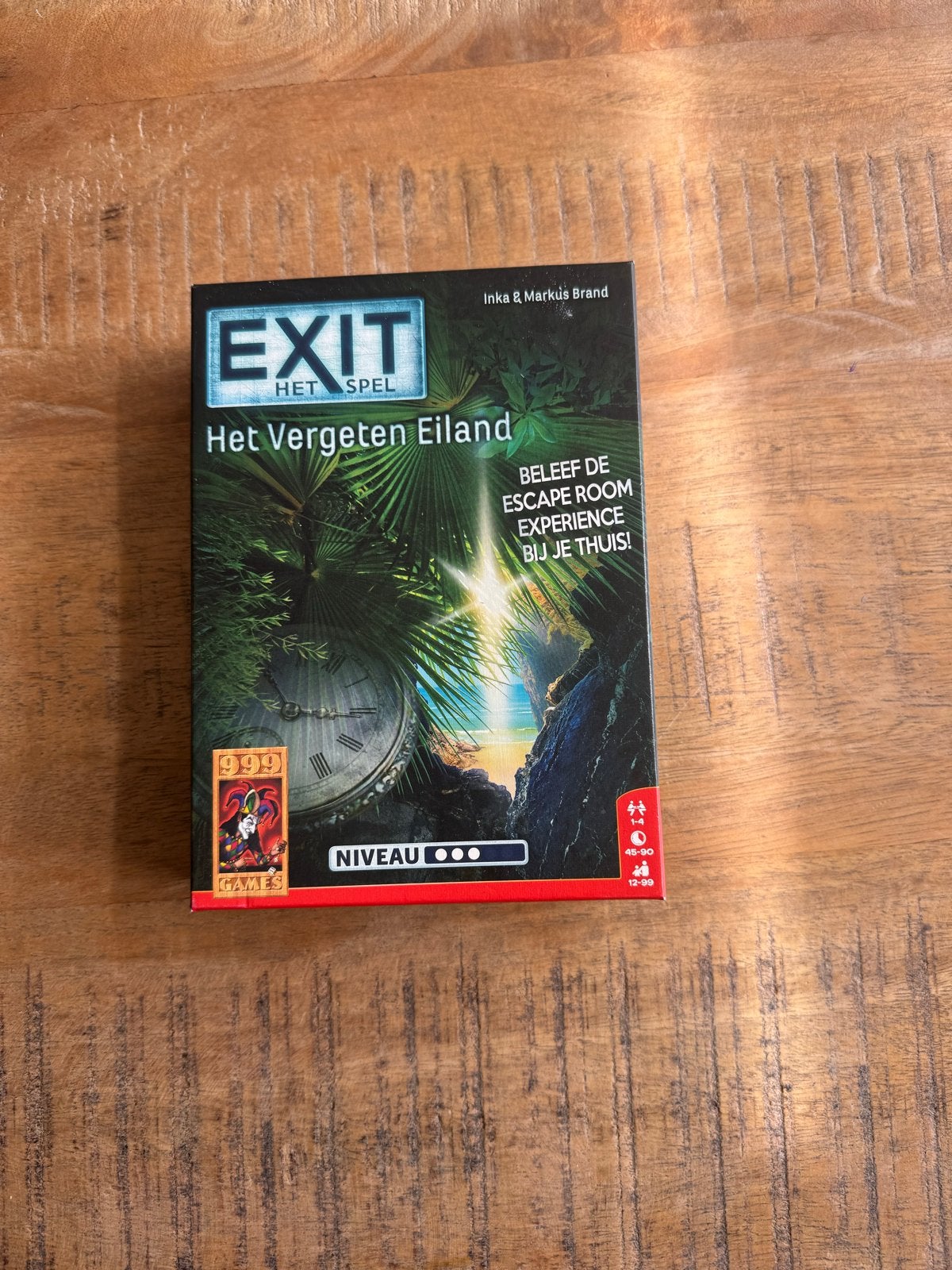 EXIT Het Vergeten Eiland - Escape Room Ervaring, Een of twee spelers, Ophalen, Nieuw