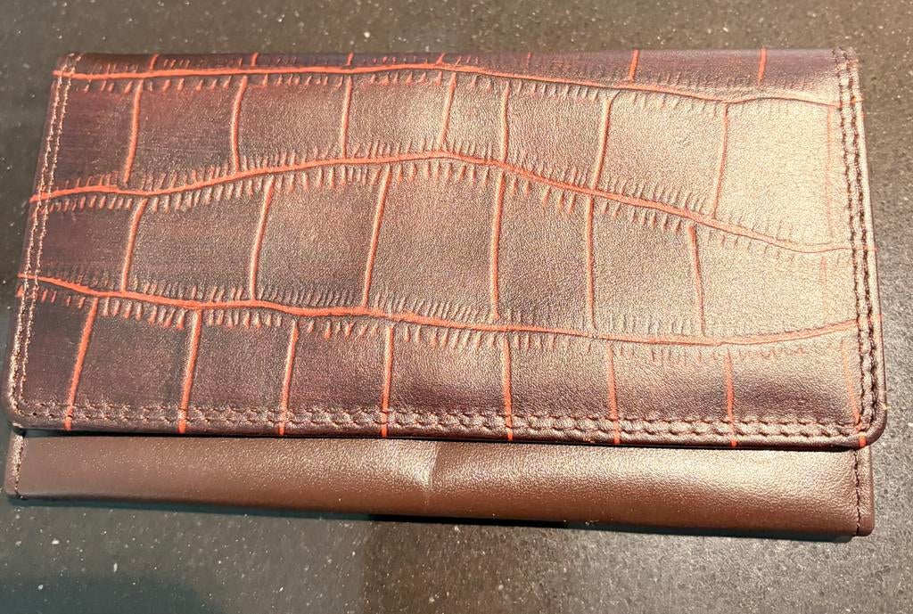Linea Vero nieuwe bruin leren portemonnee, Ophalen of Verzenden, Nieuw, Bruin