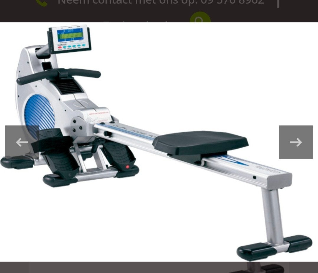 Infiniti Fitness Roeimachine Dual Mode, Ophalen, Gebruikt, Overige materialen, Benen