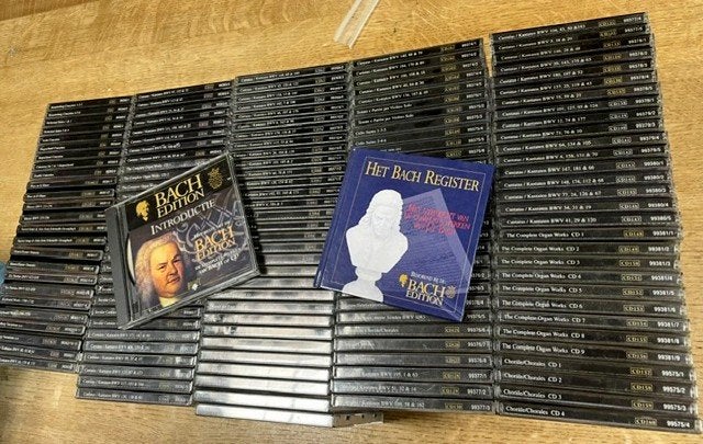 Bach Edition - 160 CD's inclusief register., Boxset, Overige typen, Ophalen of Verzenden, Zo goed als nieuw