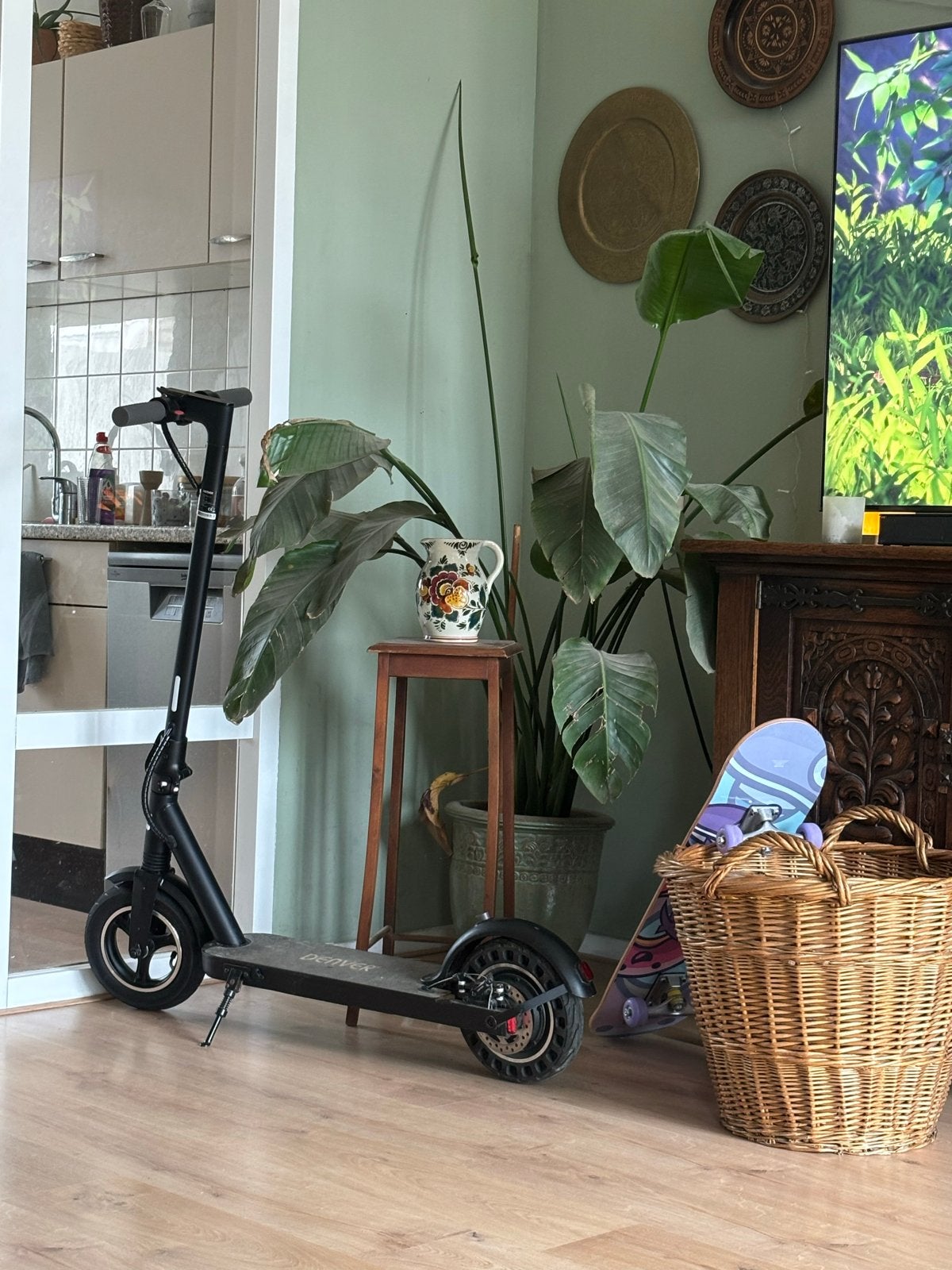 Denver SEL-10500 elektrische step, Fietsen en Brommers, Steps, Ophalen, Gebruikt, Elektrische step (E-scooter)
