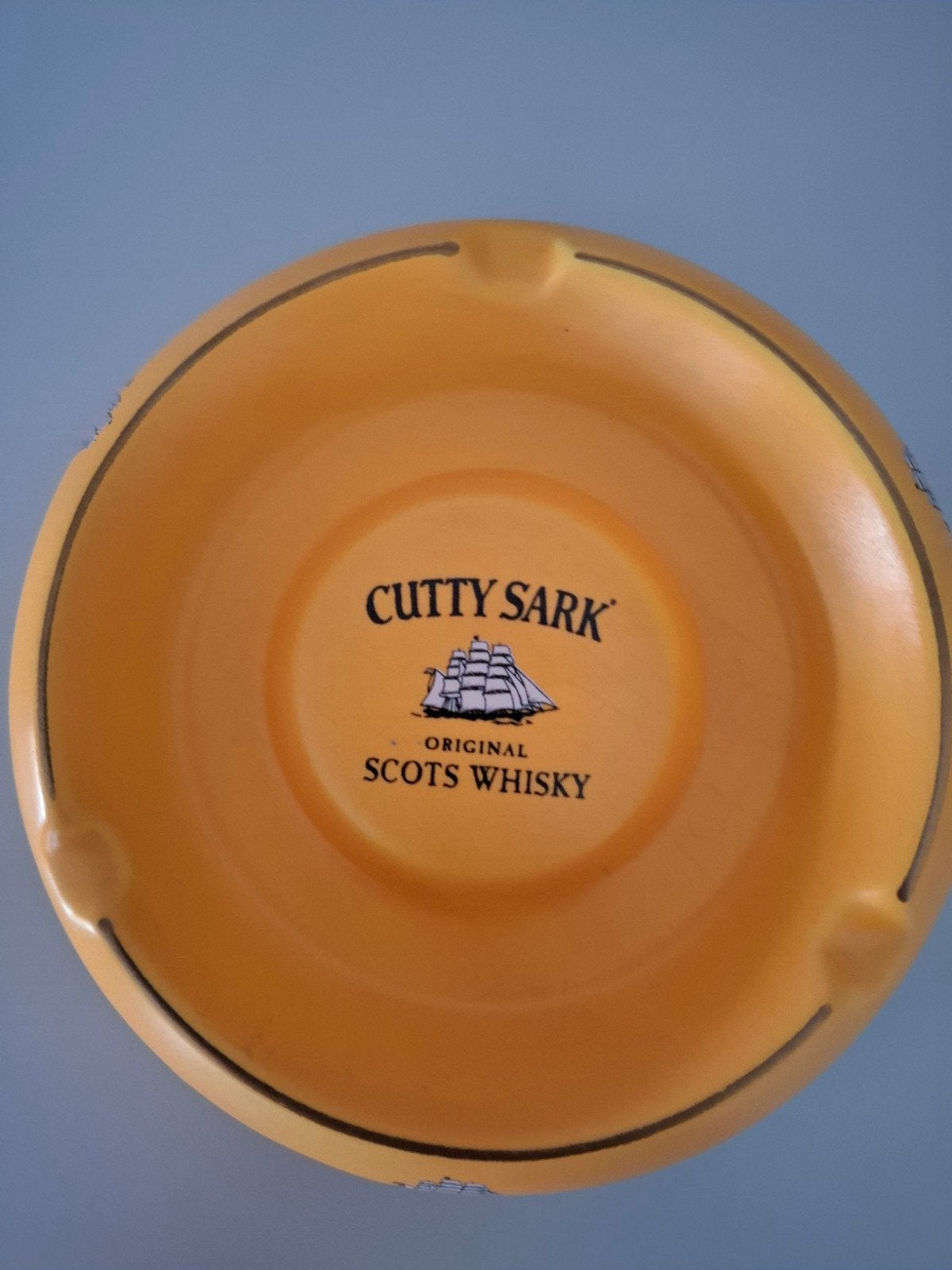 Vintage Cutty Sark Whisky Asbak - Castle Ceramics, Verzamelen, Ophalen of Verzenden, Zo goed als nieuw, Asbak