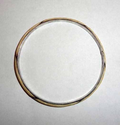 Armband Parelmoer bangle, Verzenden, Zo goed als nieuw, Overige kleuren, Overige materialen