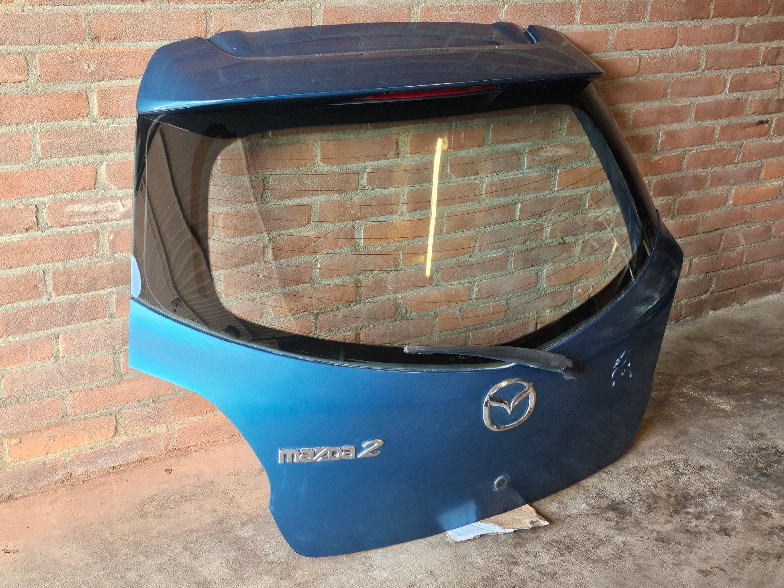 Mazda 2 DE achterklep met spoiler en hoedenplank 2007 - 2014, Auto-onderdelen, Ophalen of Verzenden