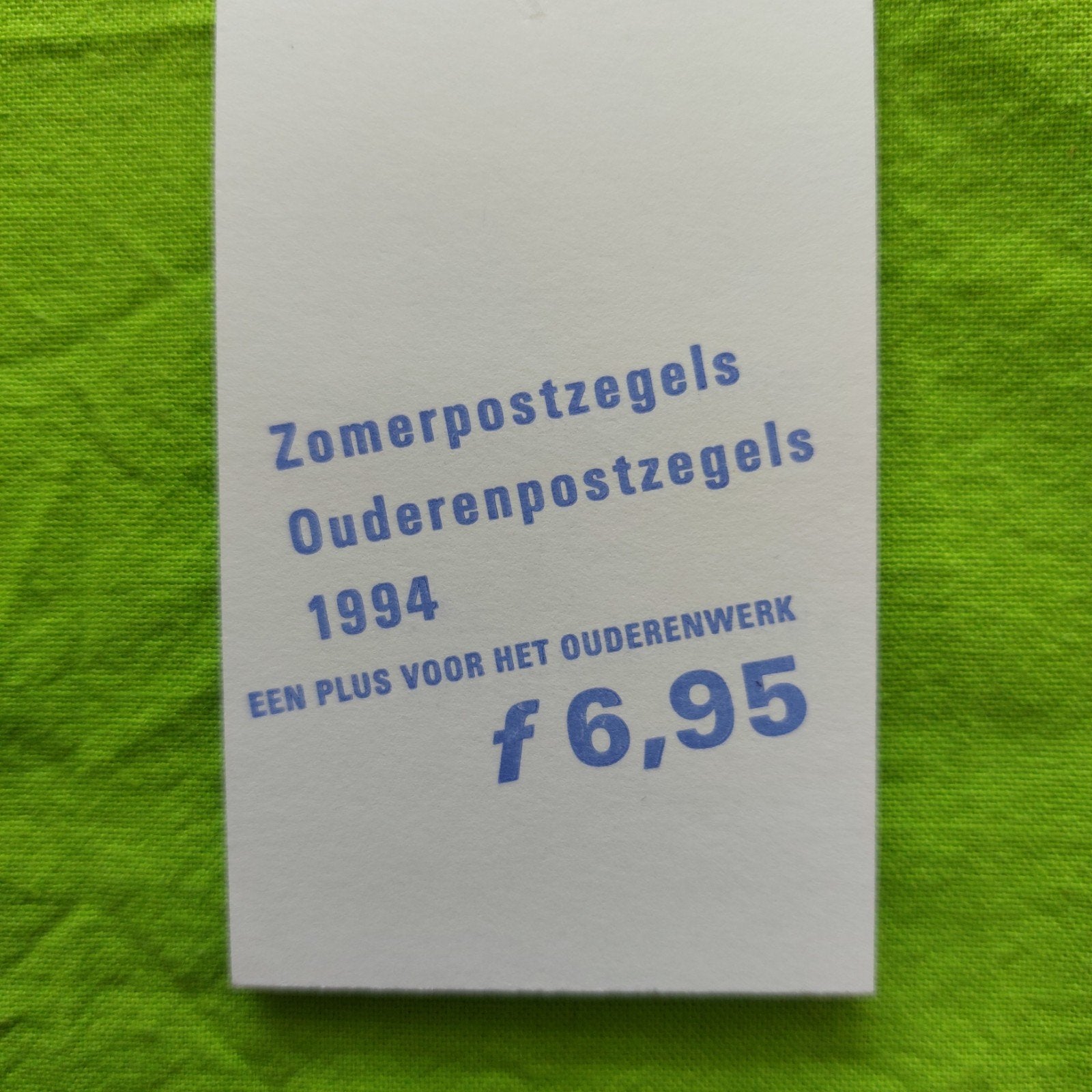 boekje zomer postzegel ouderen postzegel versnijding, Ophalen