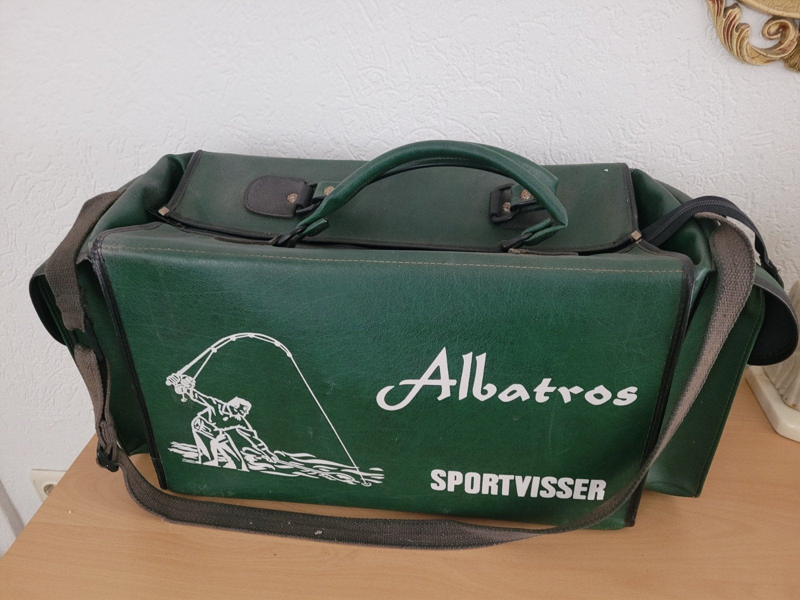 Albatros Sportvisser vis tas -, Watersport en Boten, Hengelsport | Algemeen, .., .., Gebruikt, Koffer of Tas