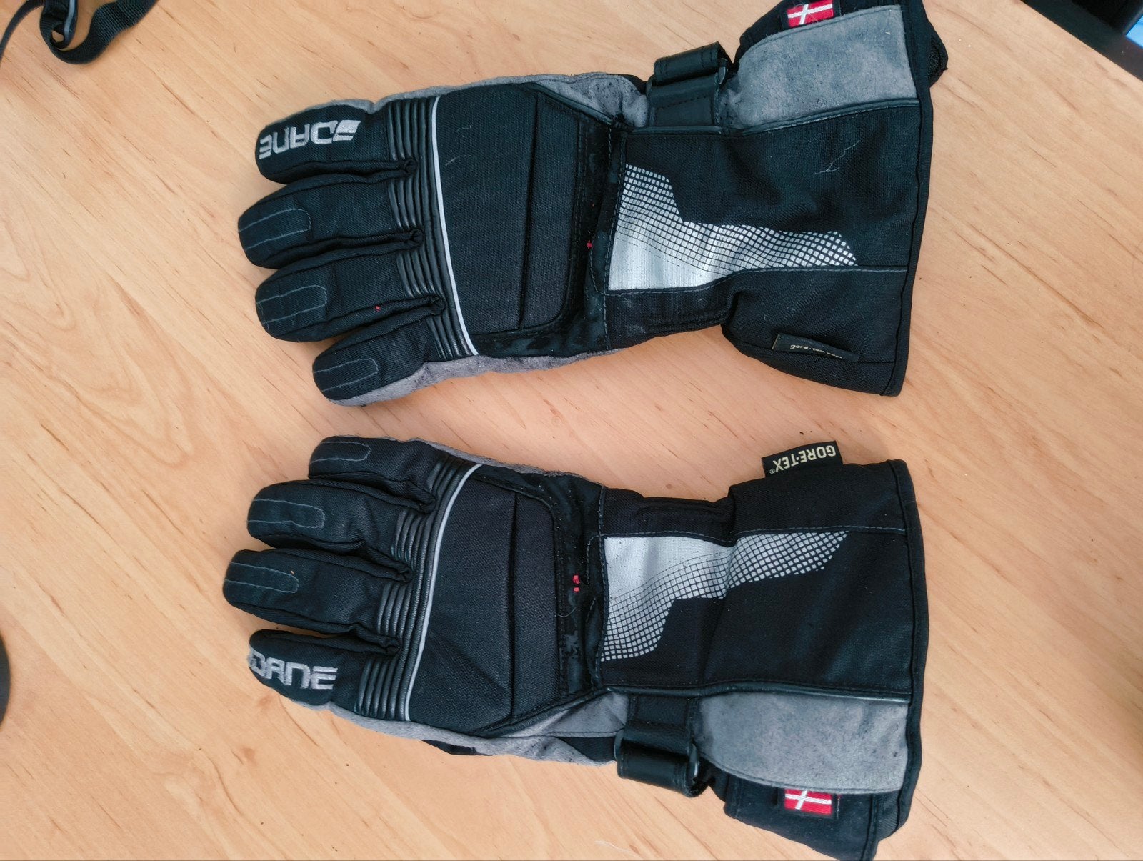 Dane Elling Gore-Tex motorhandschoenen, maat L, Dane, Heren, Ophalen of Verzenden, Handschoenen