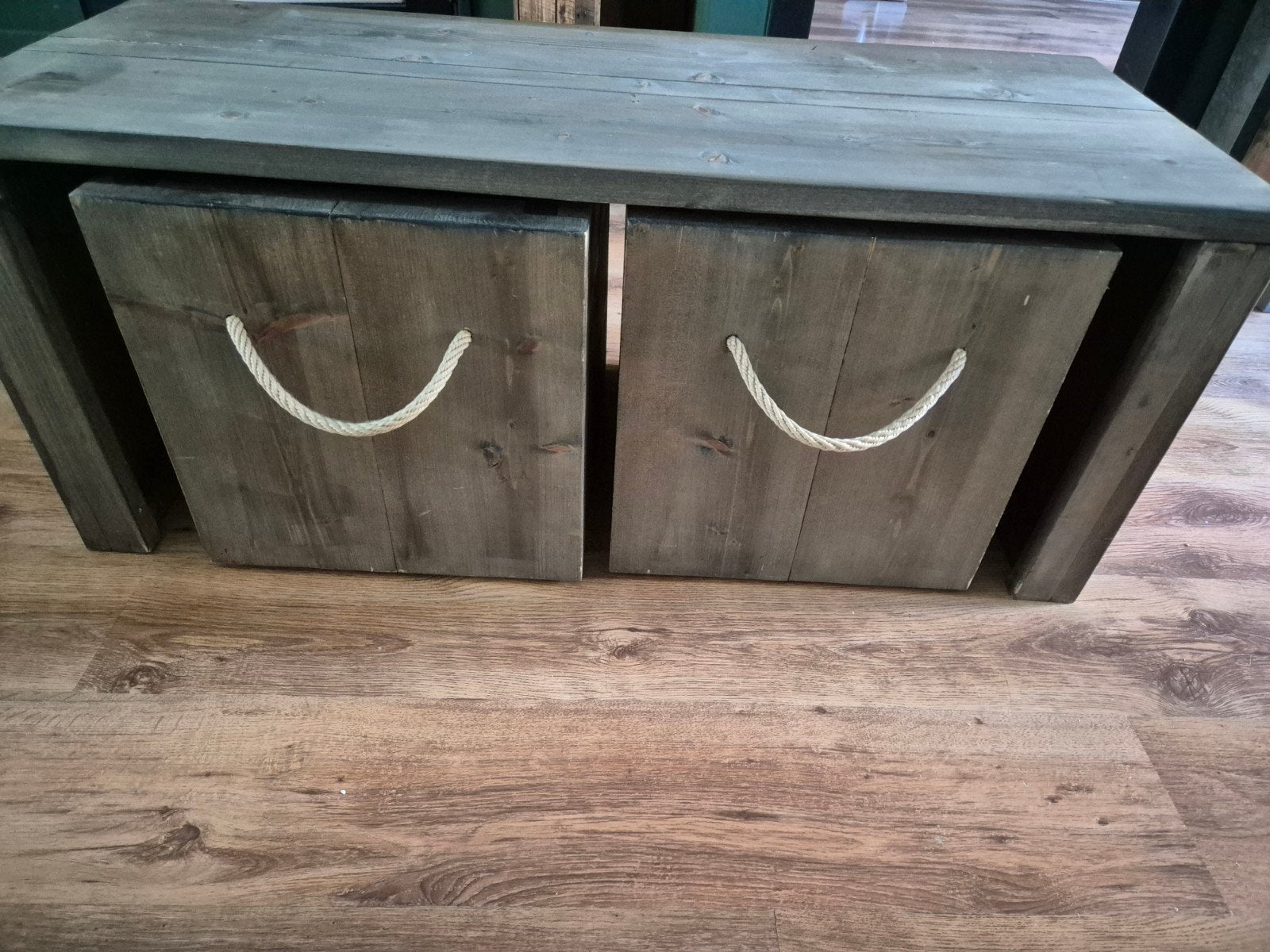 speeltafel steigerhout, Ophalen, Gebruikt