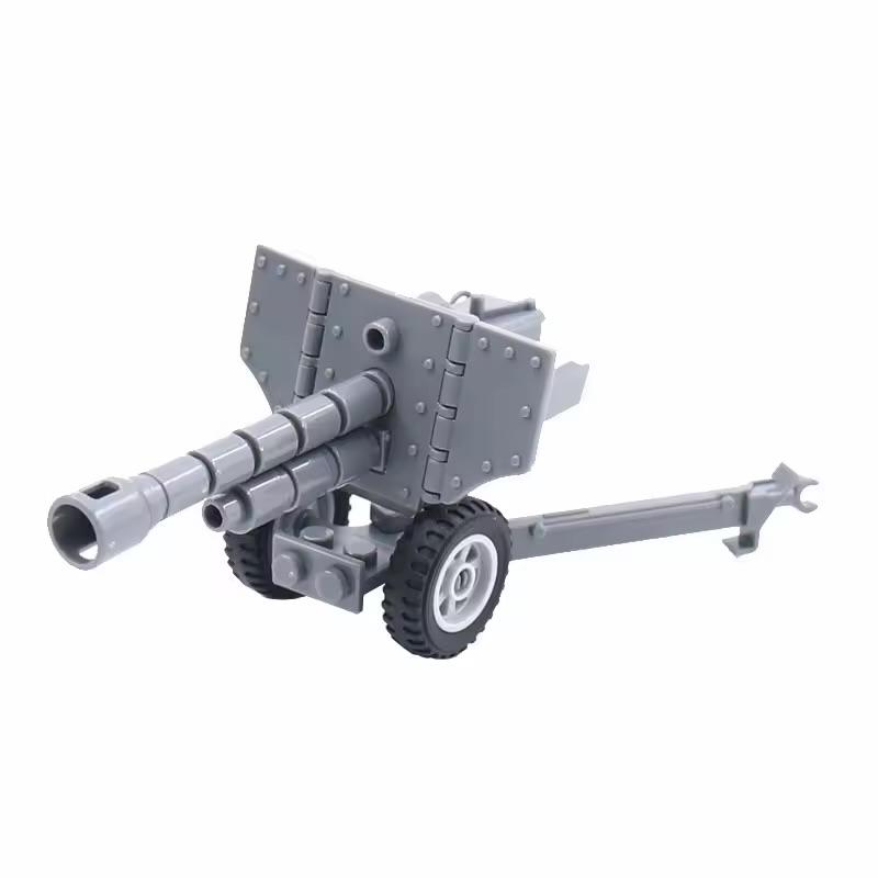 WW2 Leger Geschut Kanon Lego Compatibel Nieuw, Ophalen of Verzenden, Nieuw, Overige merken