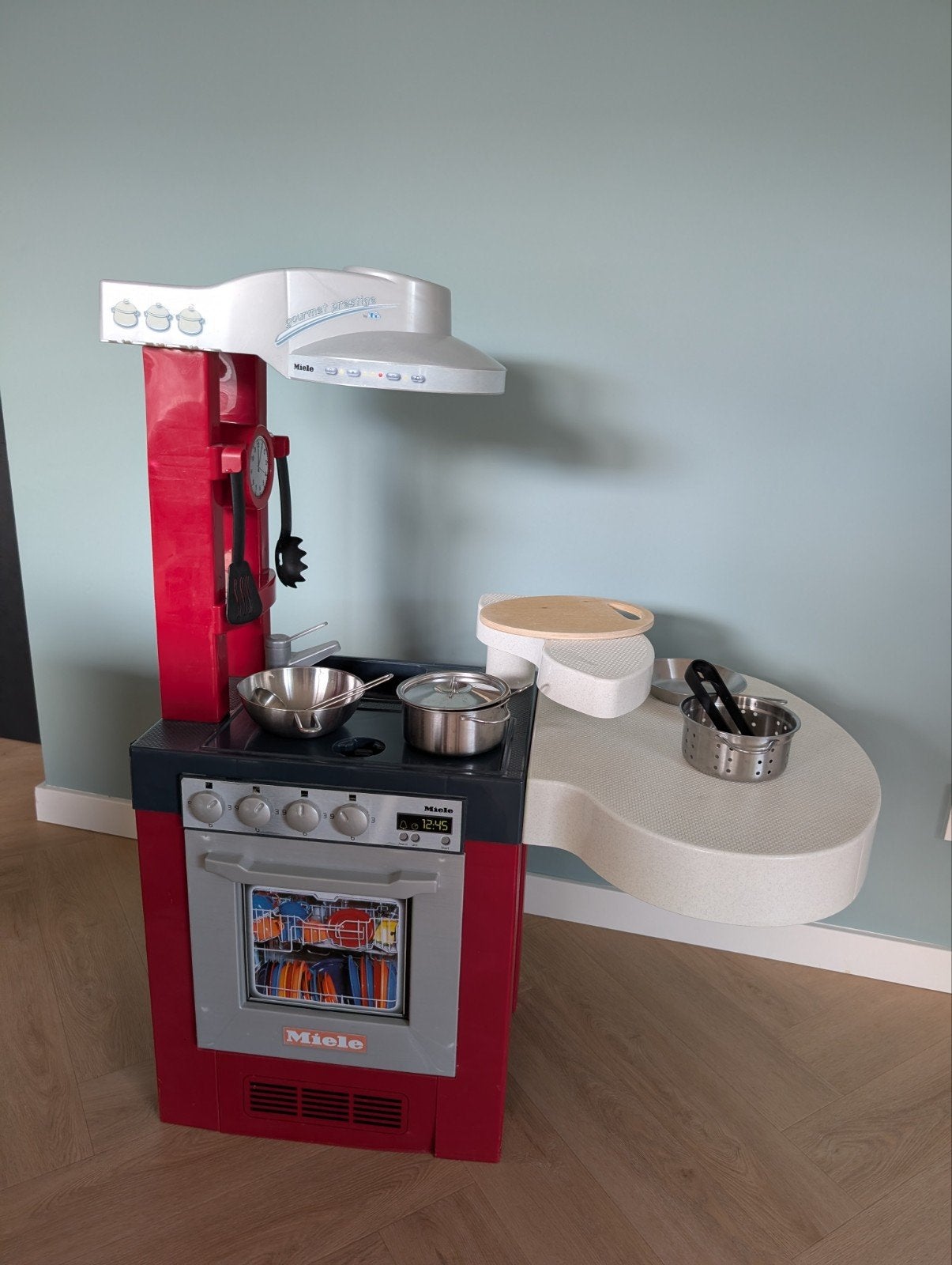 Miele speelgoedkeuken met toebehoren, Ophalen, Gebruikt, Kunststof, Speelkeuken