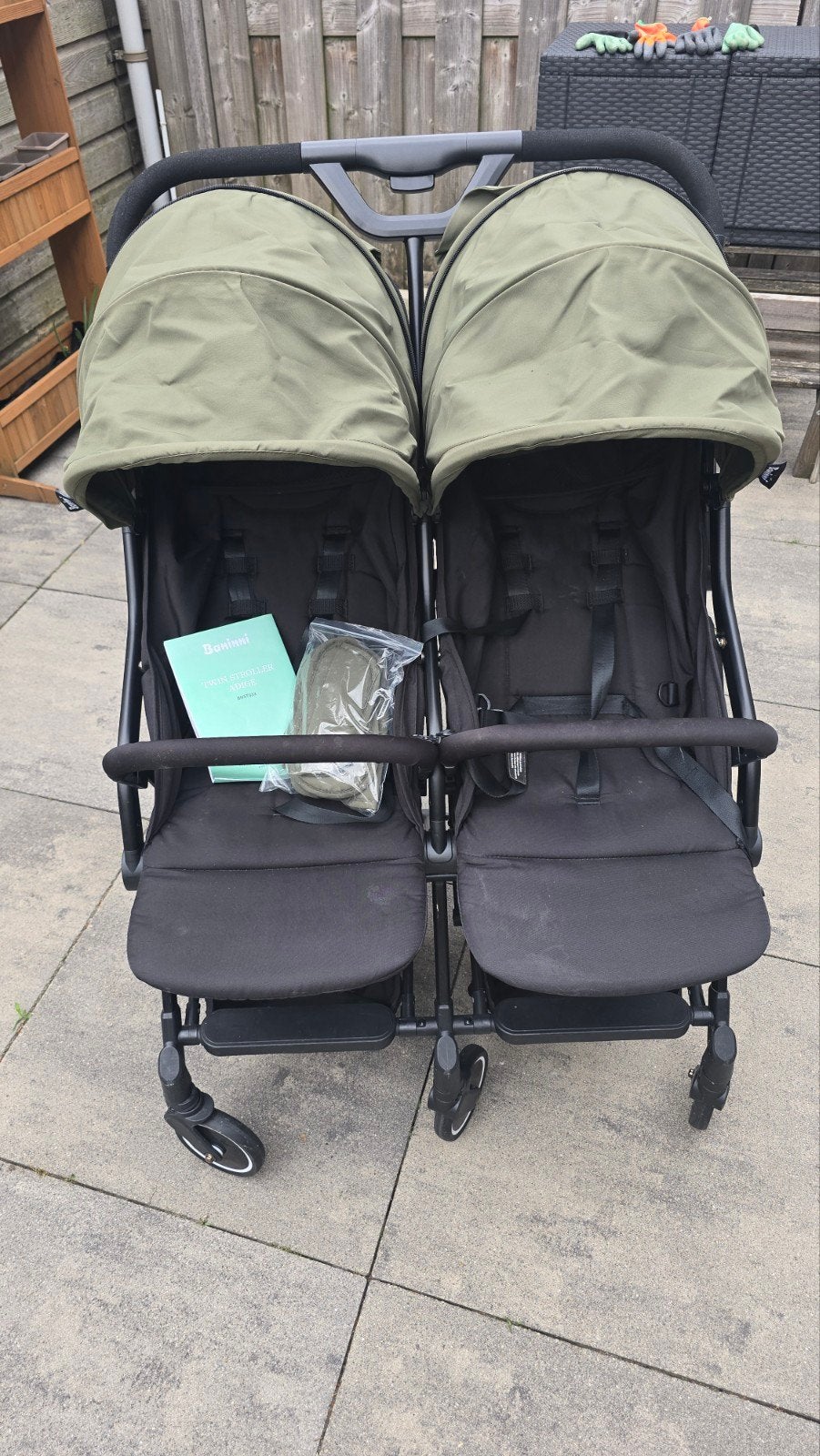 Baninni Duo buggy, Ophalen, Zo goed als nieuw