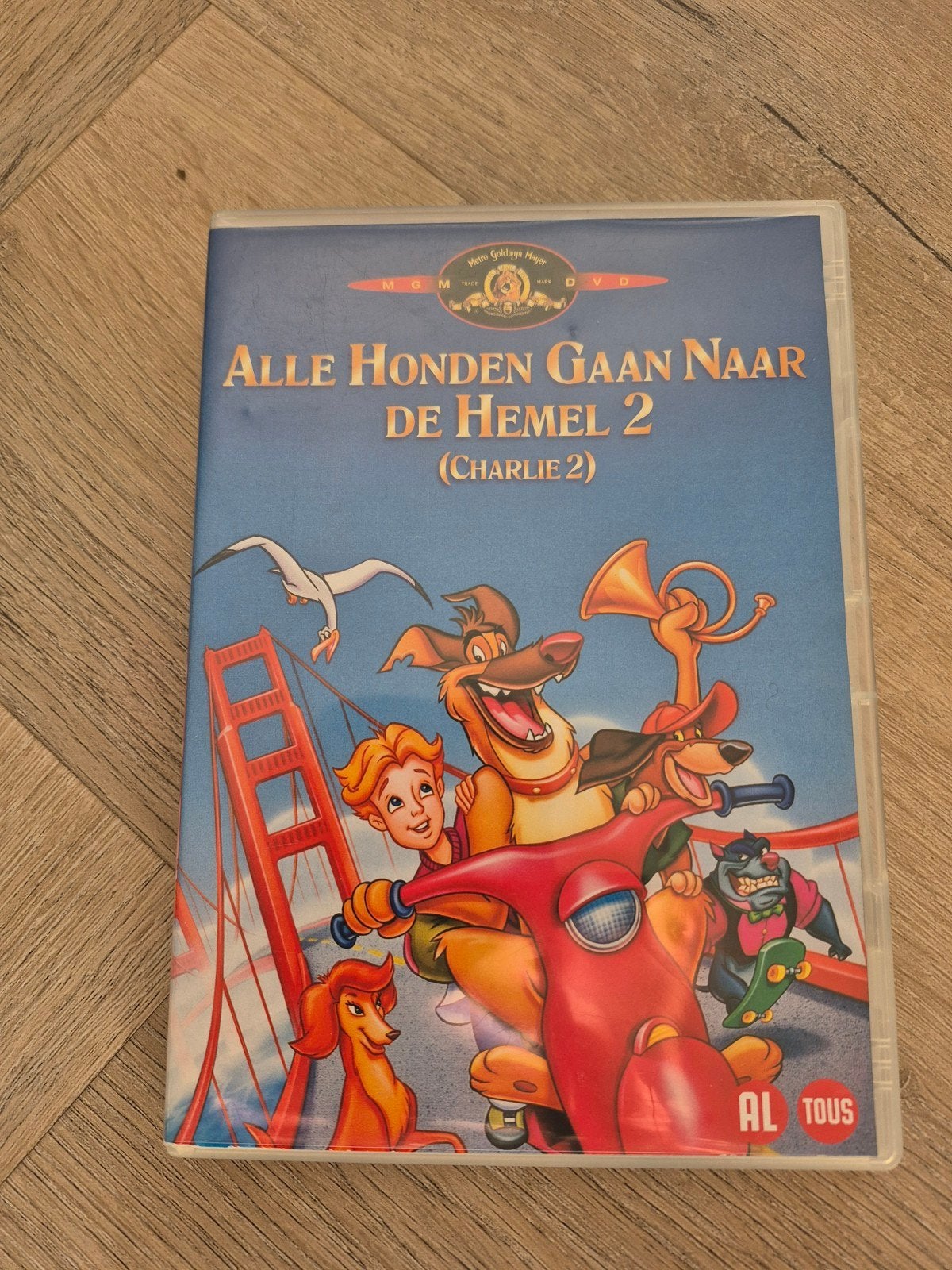 Dvd alle honden gaan naar de hemel 2, Cd's en Dvd's, Tekenfilm, Alle leeftijden, Amerikaans, Ophalen of Verzenden