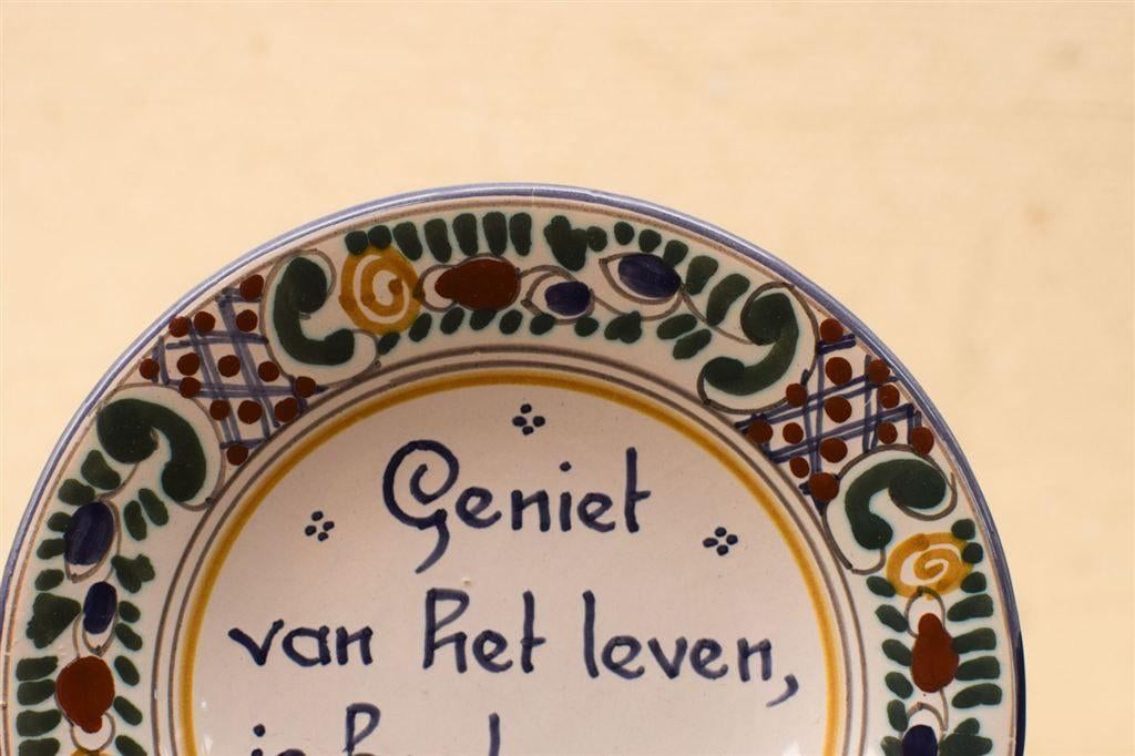 Workum Porseleinen Wandbord 44581, Ophalen of Verzenden, Gebruikt
