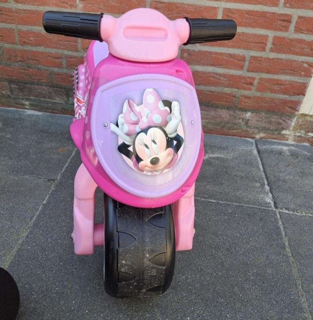 Minnie Mouse loopfiets roze - ideaal voor de eerste stapjes, Ophalen