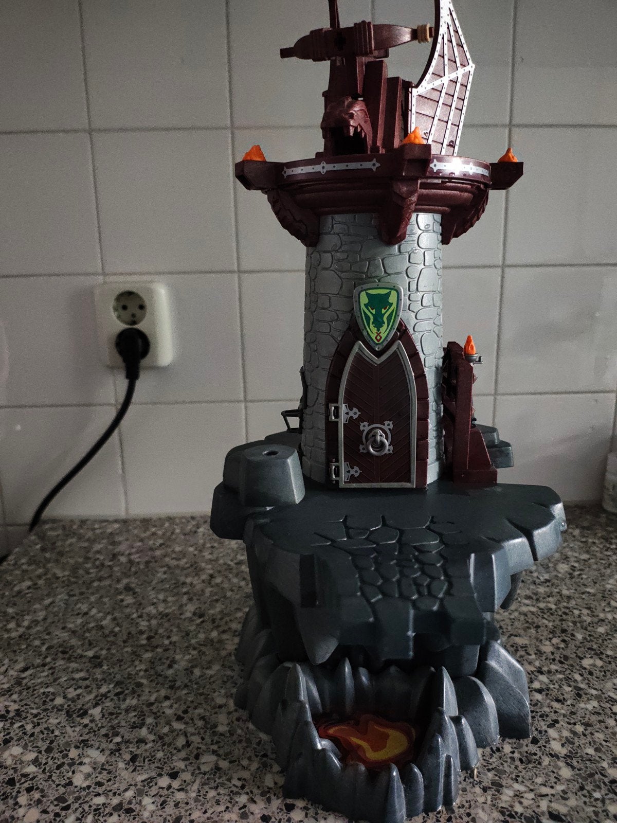 Playmobil Groene Draken Toren - Fantasy Kasteel, Ophalen, Gebruikt, Complete set, Kasteel/Fort