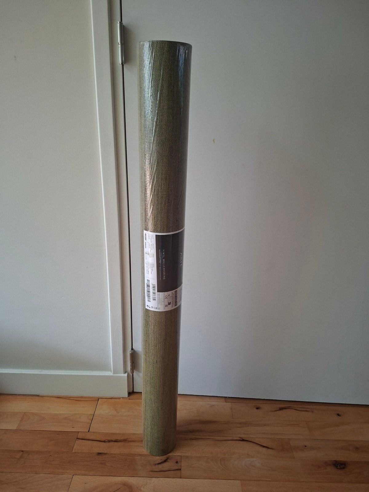 Arte Lino Lignes 40505 Olive Vinyl Behang, Natuurlijk, Arte, Structuur, Ophalen of Verzenden