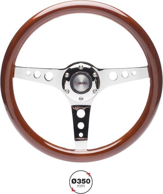 Sportstuur – Houten Stuur – Universeel Stuur – Classic Stuur, Corvance B.V., Verzenden, Nieuw, Corvancebol@gmail.com
