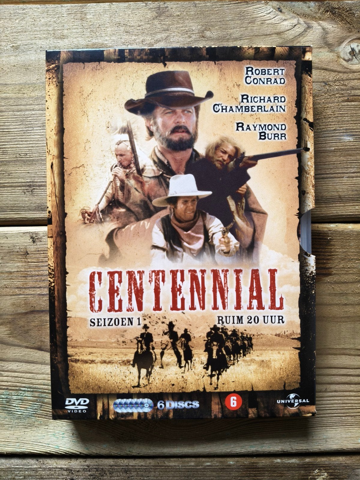 Centennial Seizoen 1 DVD - Ruim 20 uur kijkplezier, Seizoen 1, Nederlands, Ophalen of Verzenden, Vanaf 6 jaar