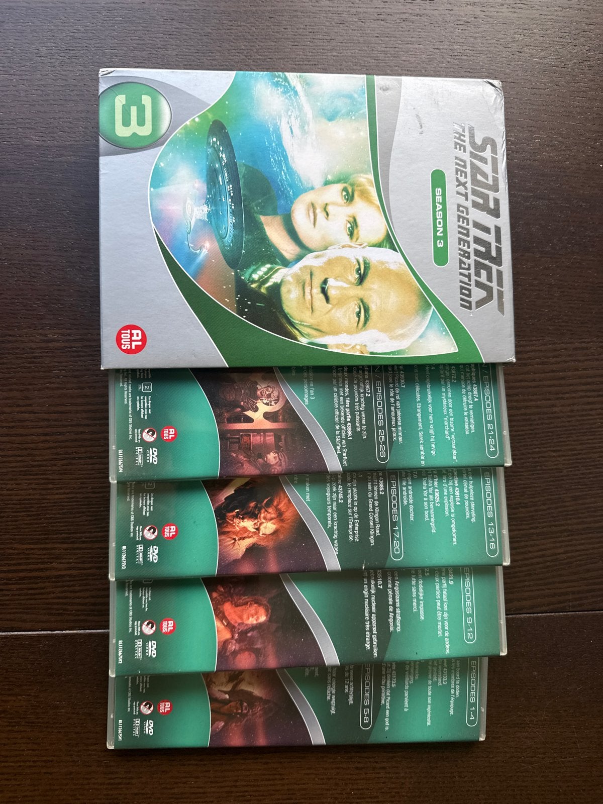 Star Trek: The Next Generation - Seizoen 3 DVD Boxset, Engels, Nederlands, Science Fiction en Fantasy, Ophalen of Verzenden