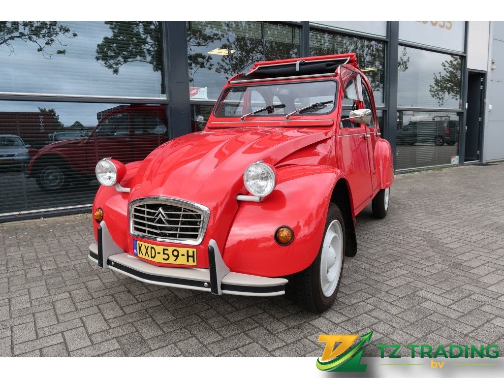 Citroën 2CV 2CV6 Special Super mooi, 62.279 km met taxatier, Auto's, 602 cc, Zwart, Citroën, 4 stoelen