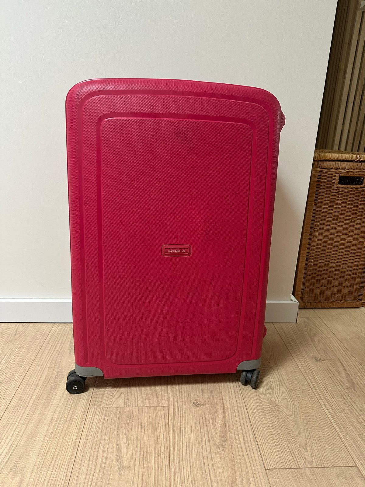 Samsonite koffer roze, Sieraden, Tassen en Uiterlijk, Ophalen, 30 cm of meer, Gebruikt, 60 tot 80 cm