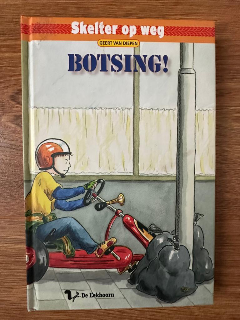 Skelter op weg Botsing (leesboek), Ophalen of Verzenden, Zo goed als nieuw, Fictie algemeen