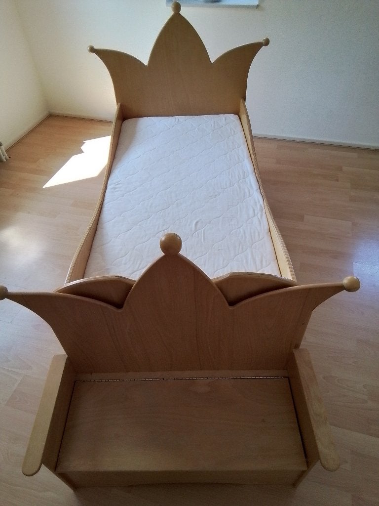 Prinsessen kleuterbed, Kinderen en Baby's, Gebruikt, 140 tot 160 cm, Minder dan 70 cm, Ophalen