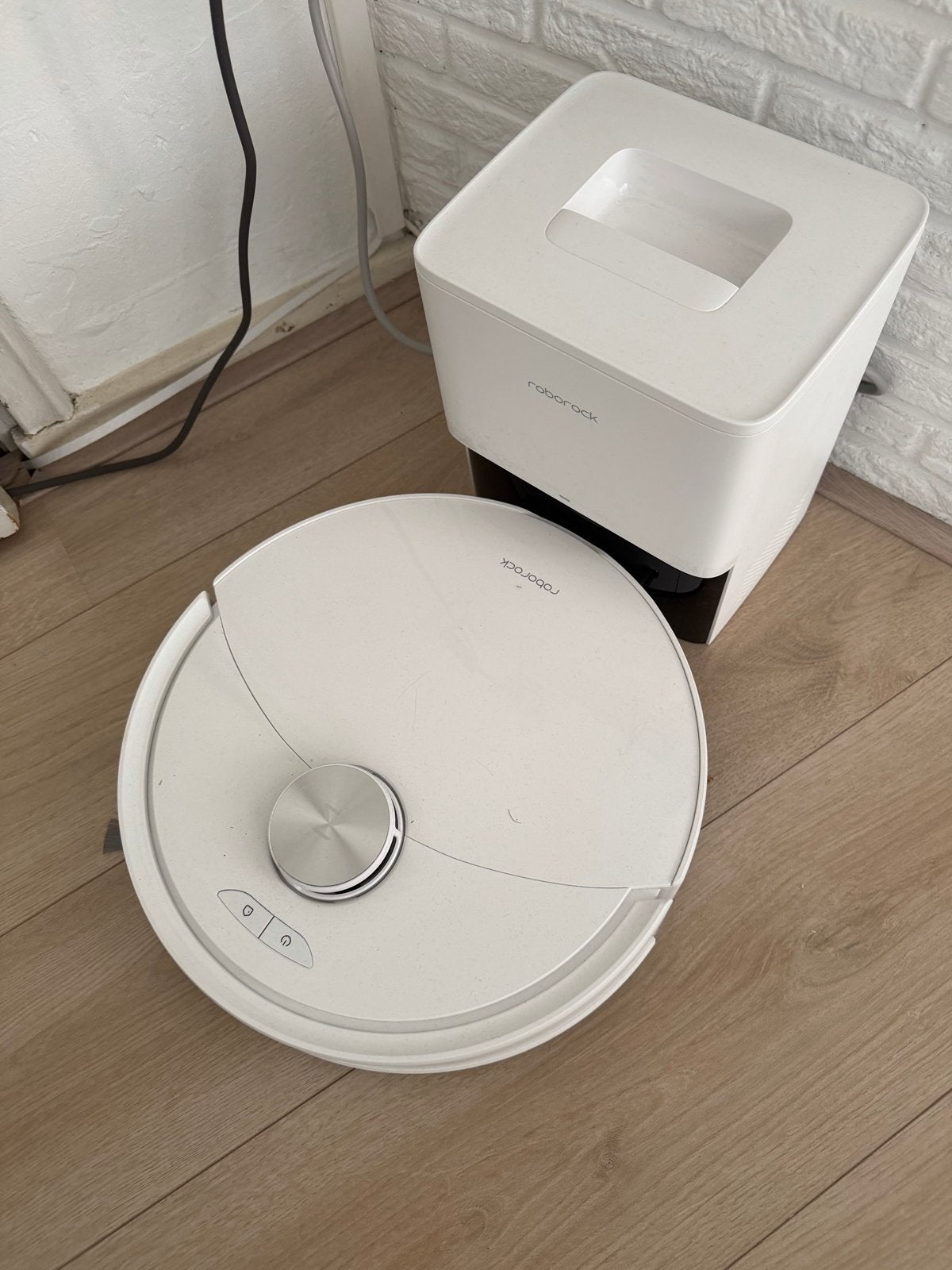 Roborock S7 Robotstofzuiger met Leegstation, Automatisch legen, Ophalen of Verzenden, Zo goed als nieuw, Robotstofzuiger
