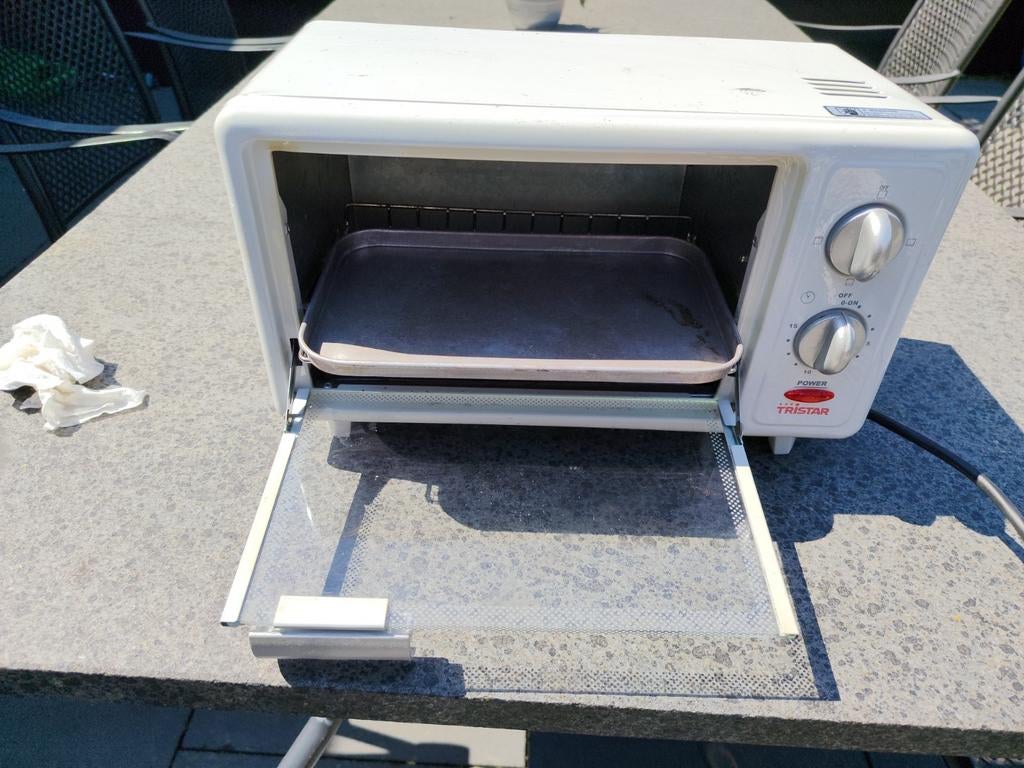 Compact Camping Oventje - Ideaal voor Onderweg, Witgoed en Apparatuur, Ovens, Ophalen, Minder dan 45 cm, Minder dan 45 cm, Vrijstaand